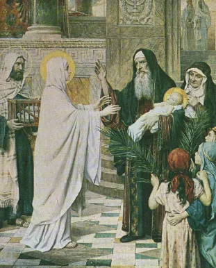 Unglaive de douleur transpercera votre âme (Lc II, 35)