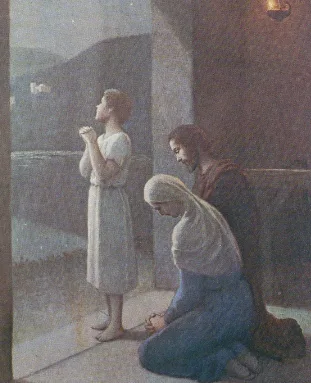 Ste famille de Nazareth, soyez la lumière de nos foyers